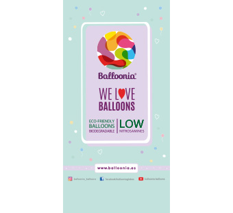 material grafico aaff balloonia roll up decoradores 1x2 1